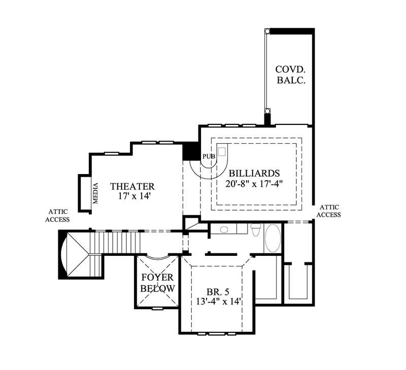 FLOOR PLAN SECOND STORY