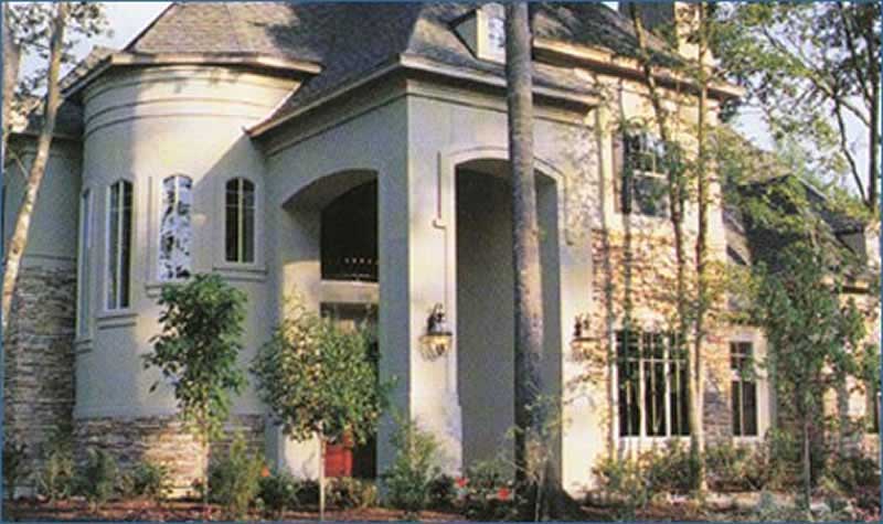 4-Bedroom, 4577 Sq Ft European Home Plan - 134-1336 - Main Exterior