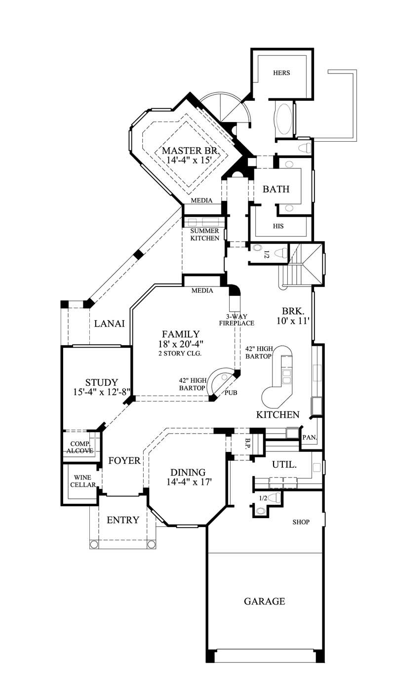 FLOOR PLAN FIRST STORY