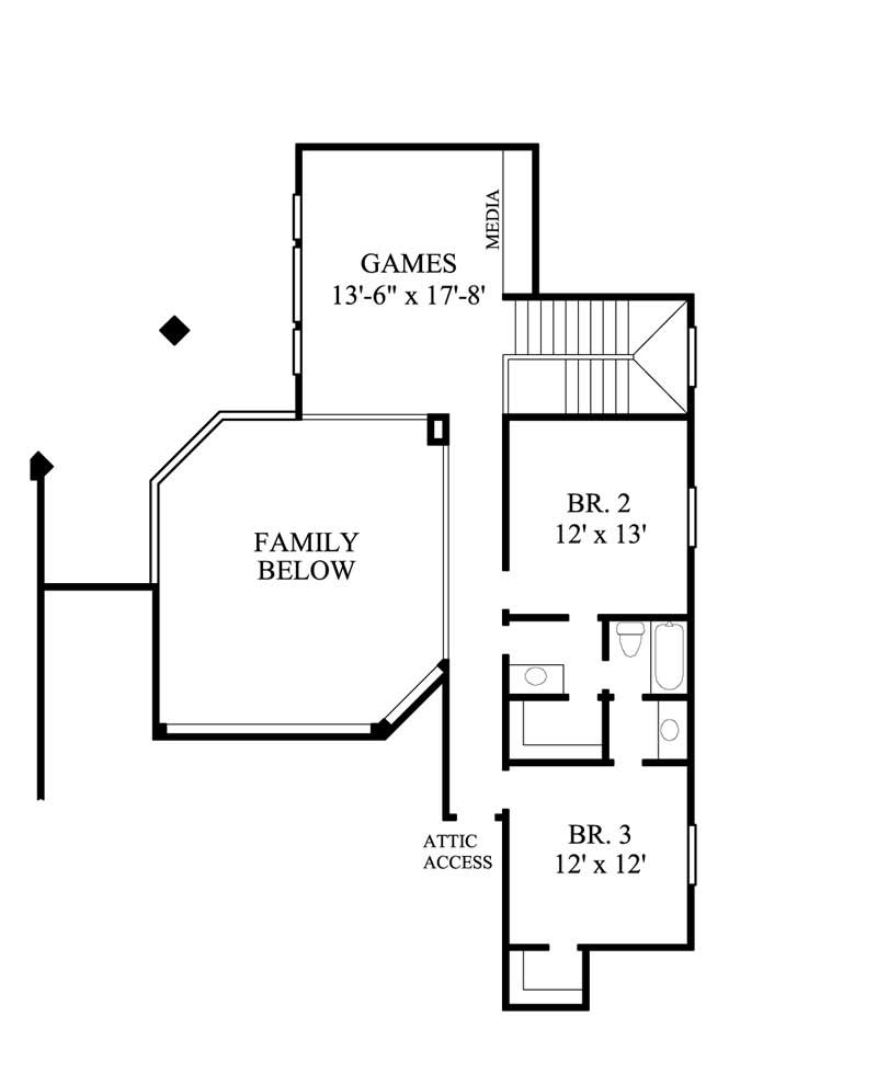 FLOOR PLAN SECOND STORY