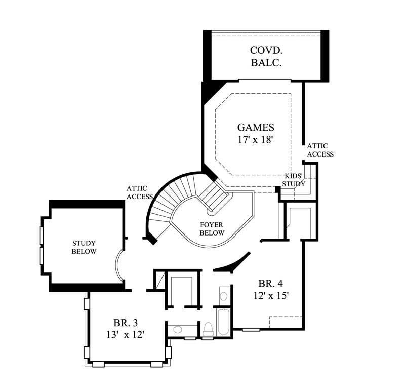 FLOOR PLAN SECOND STORY