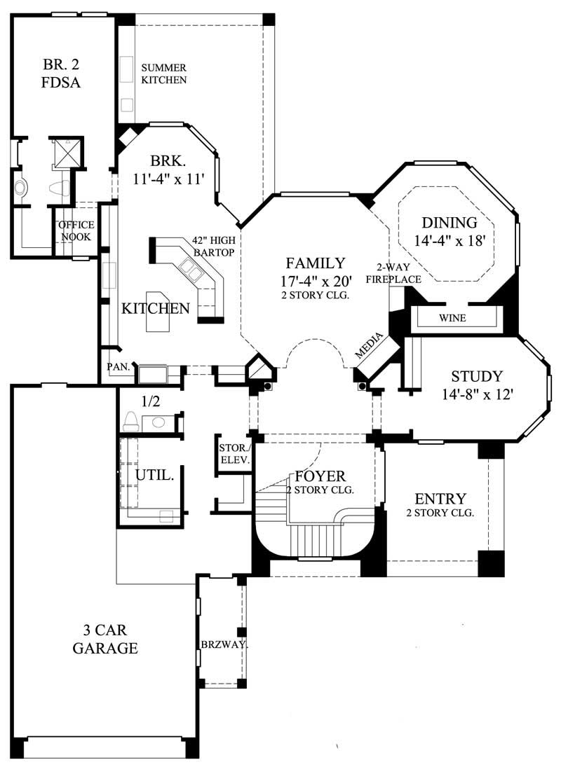 FLOOR PLAN FIRST STORY