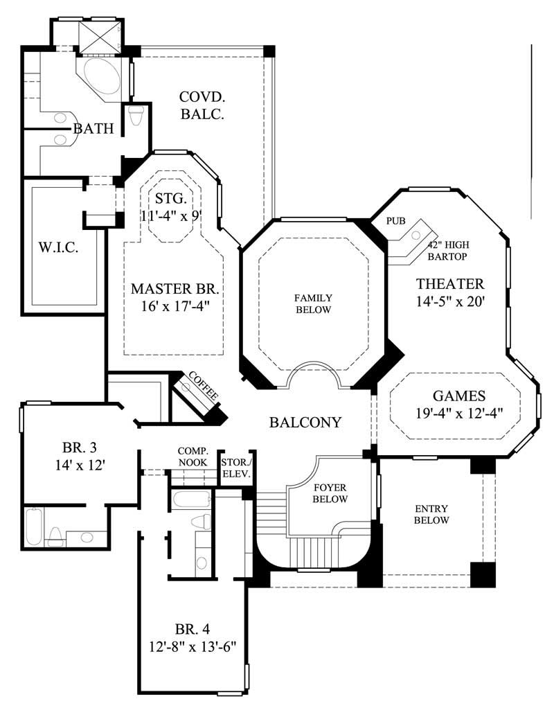 FLOOR PLAN SECOND STORY