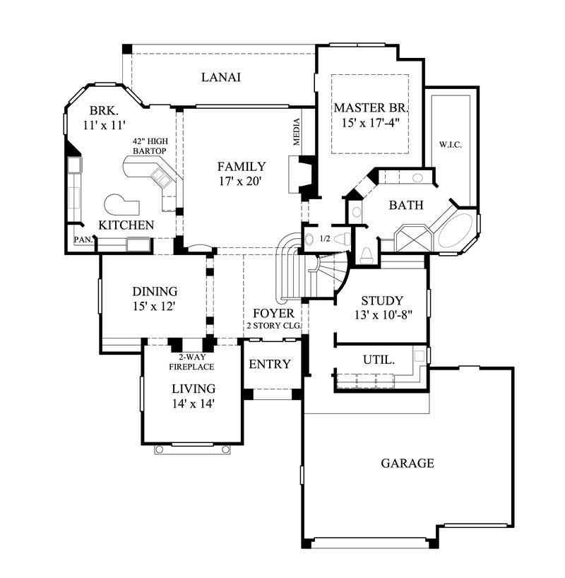 FLOOR PLAN FIRST STORY
