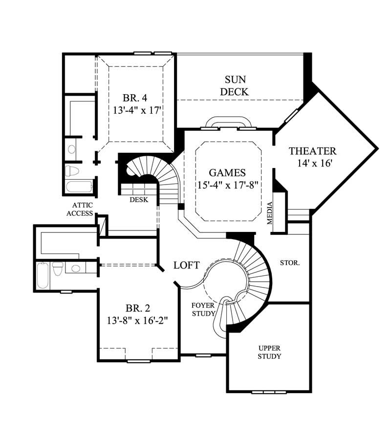FLOOR PLAN SECOND STORY