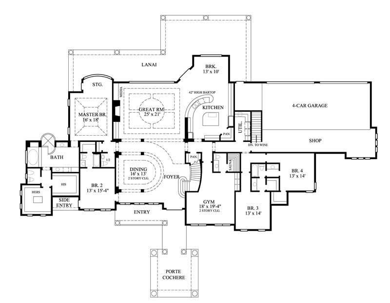 FLOOR PLAN FIRST STORY