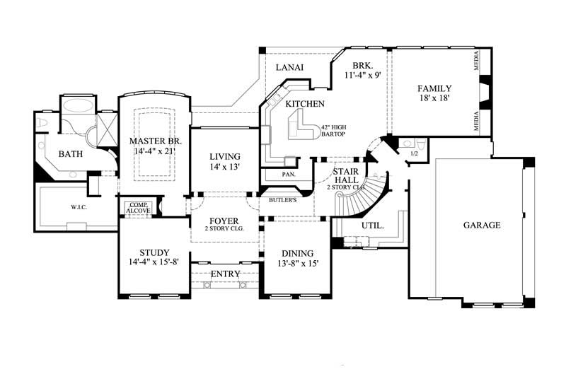 FLOOR PLAN FIRST STORY