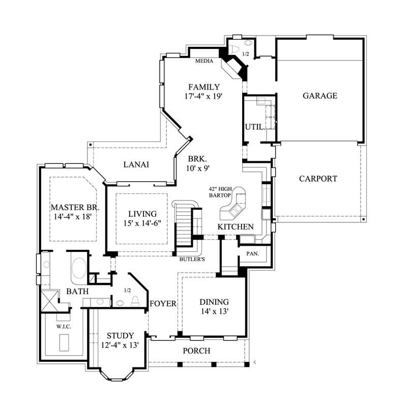FLOOR PLAN FIRST STORY