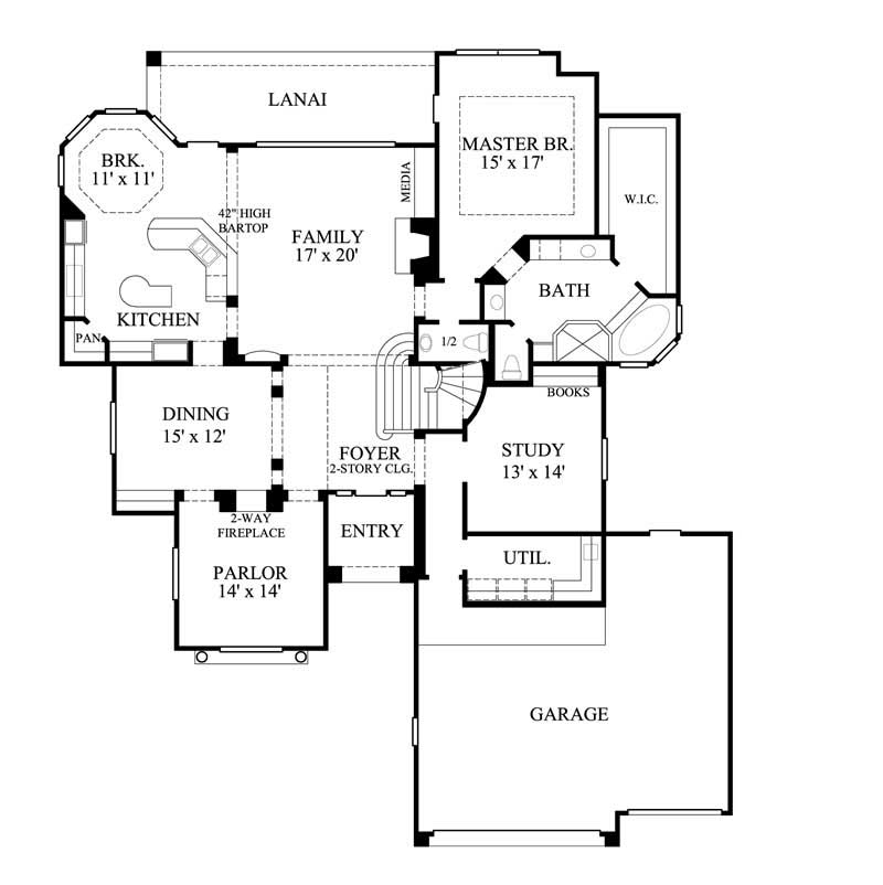 FLOOR PLAN FIRST STORY