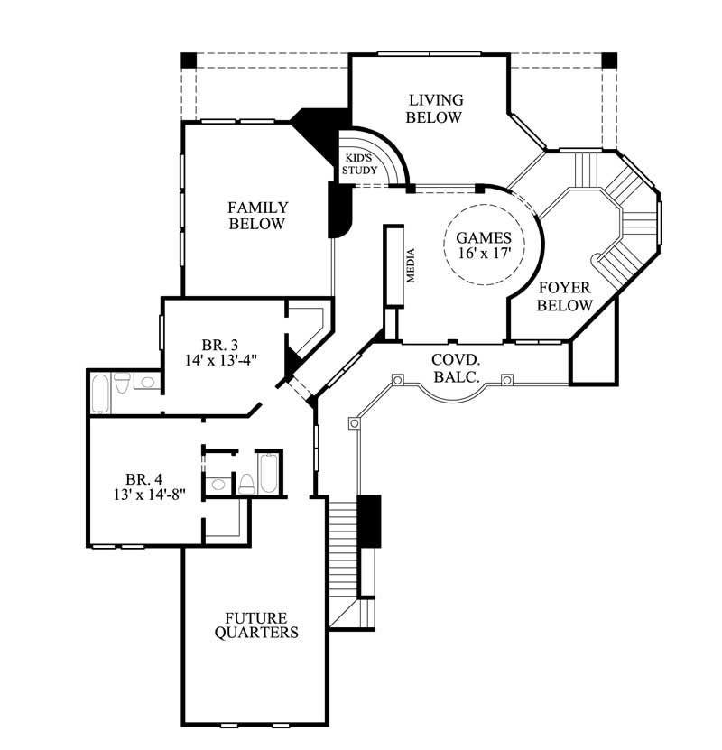 FLOOR PLAN SECOND STORY