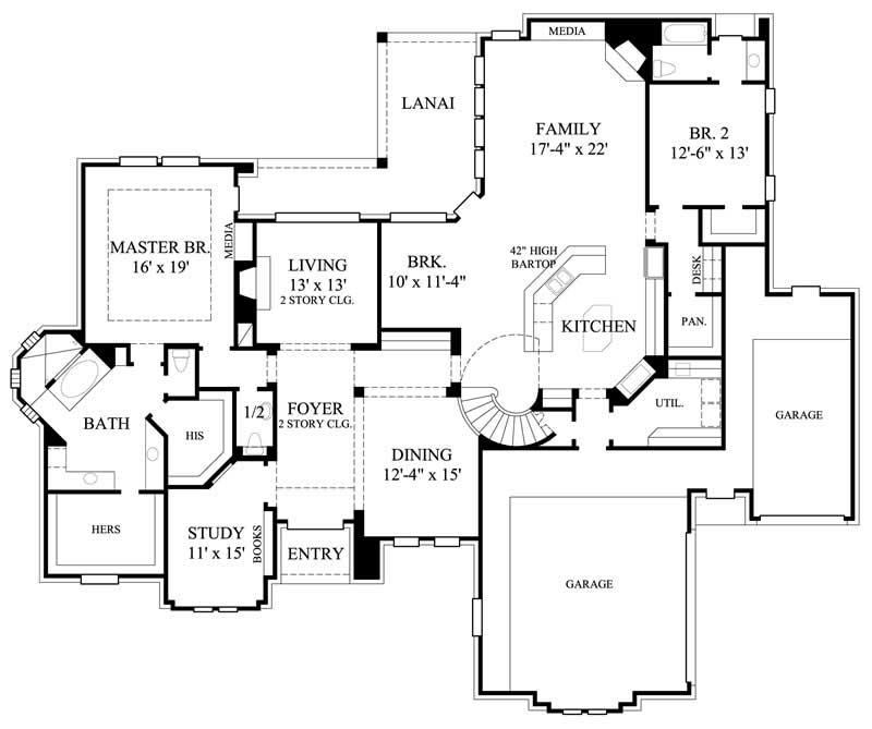 FLOOR PLAN FIRST STORY