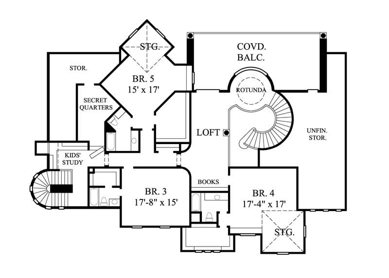 FLOOR PLAN SECOND STORY