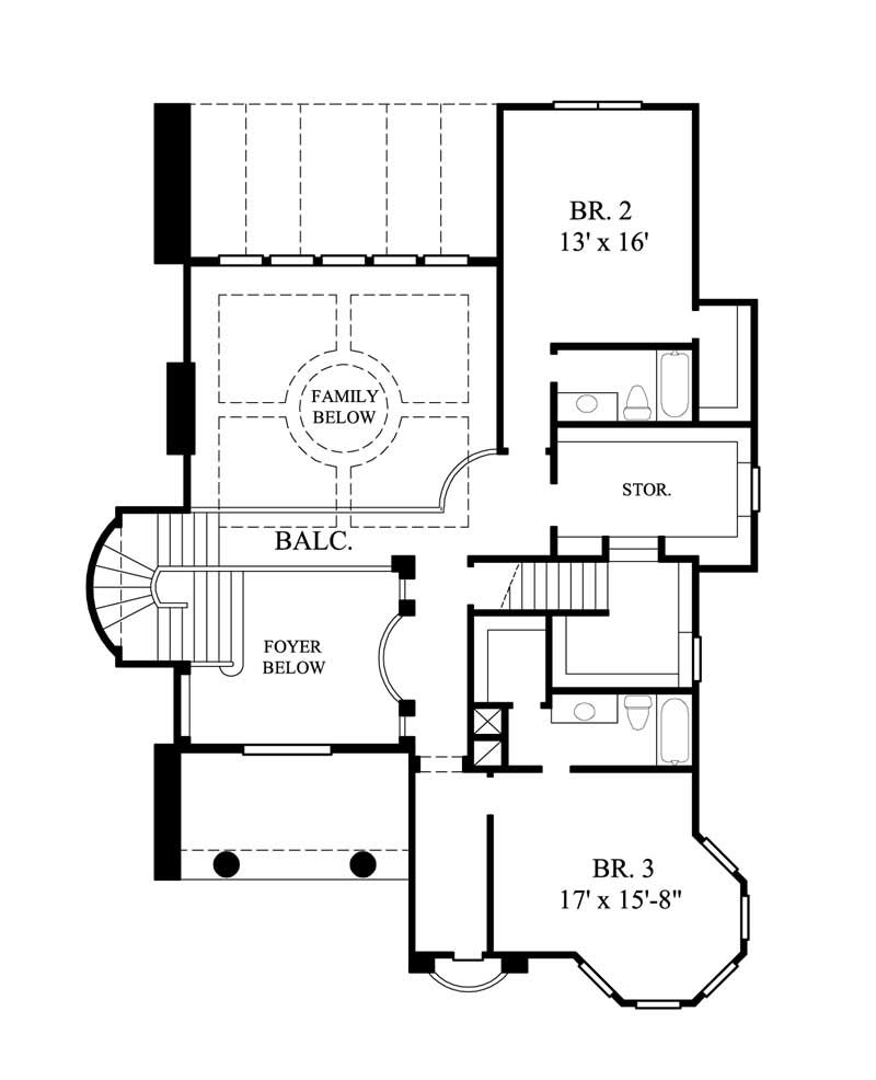 FLOOR PLAN SECOND STORY