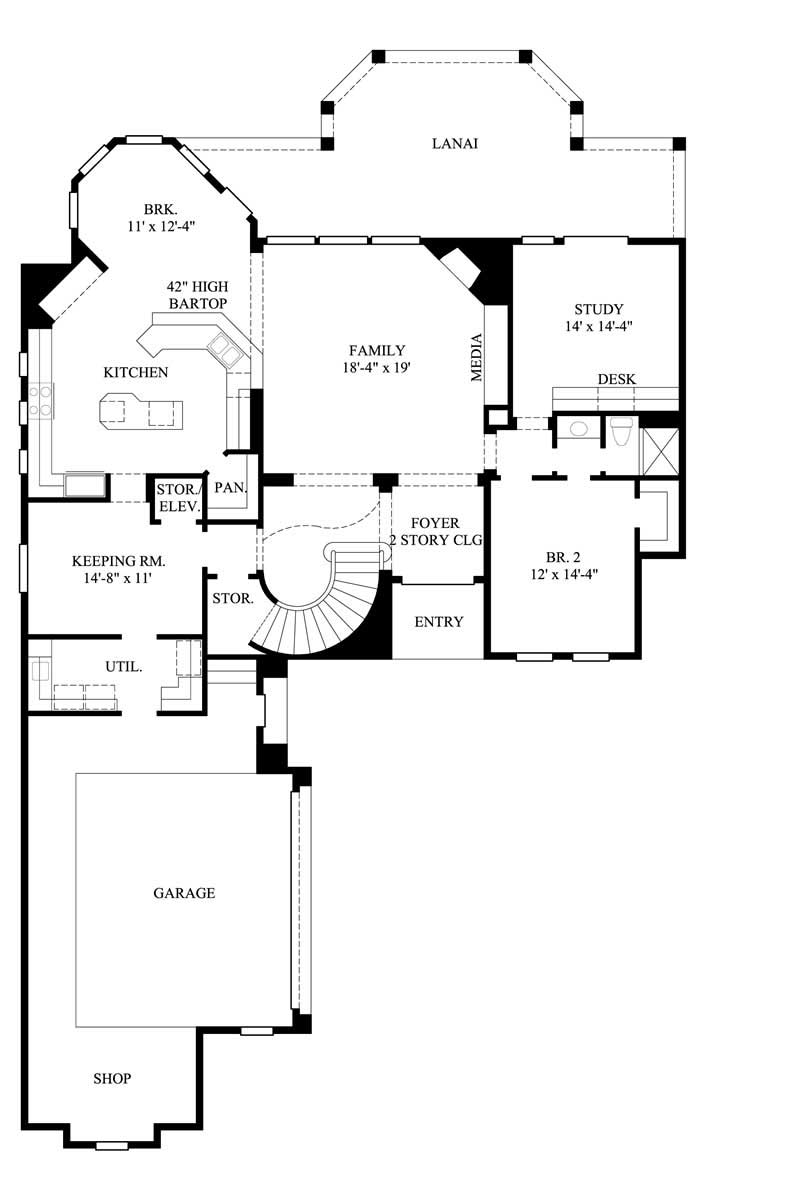 FLOOR PLAN FIRST STORY
