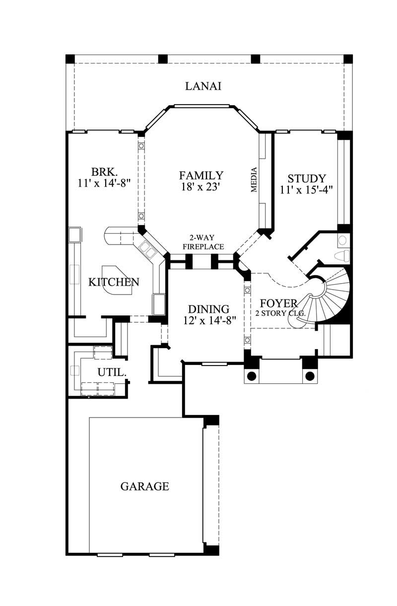 FLOOR PLAN FIRST STORY