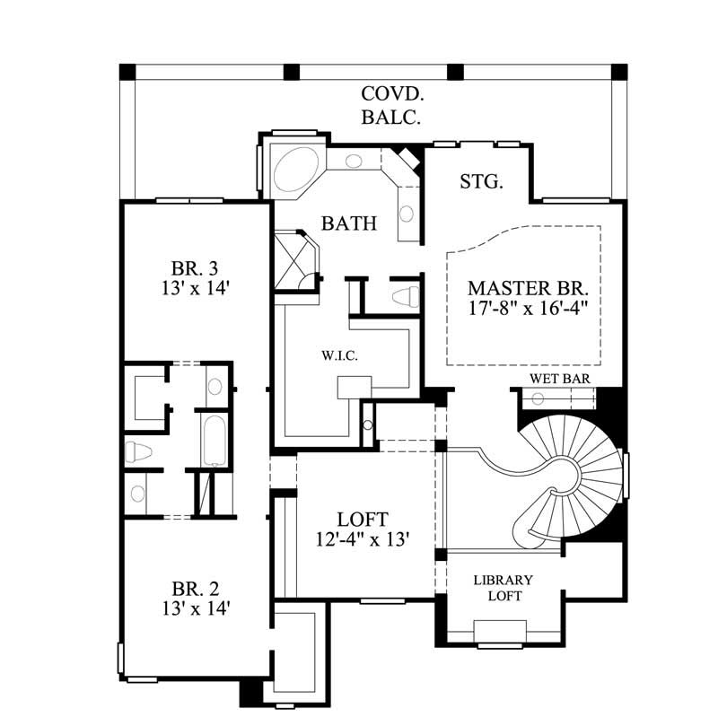 FLOOR PLAN SECOND STORY