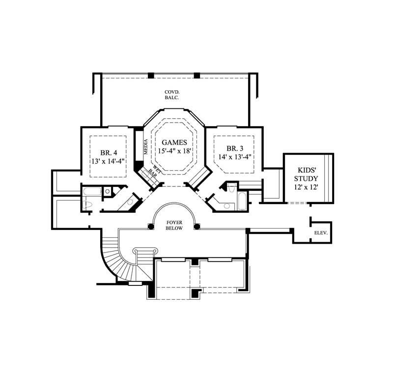 FLOOR PLAN SECOND STORY