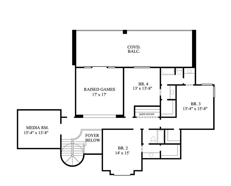 FLOOR PLAN SECOND STORY