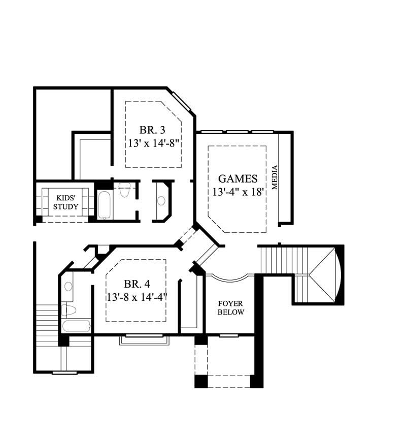 FLOOR PLAN SECOND STORY