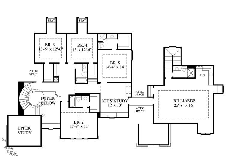 FLOOR PLAN SECOND STORY