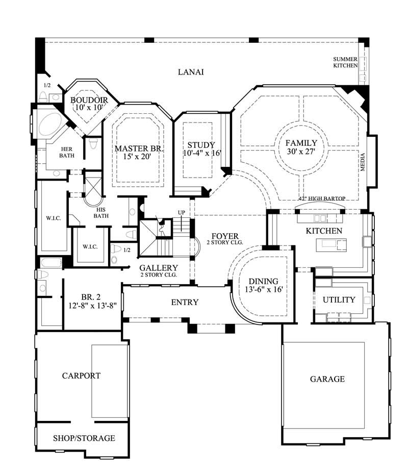 FLOOR PLAN SECOND STORY