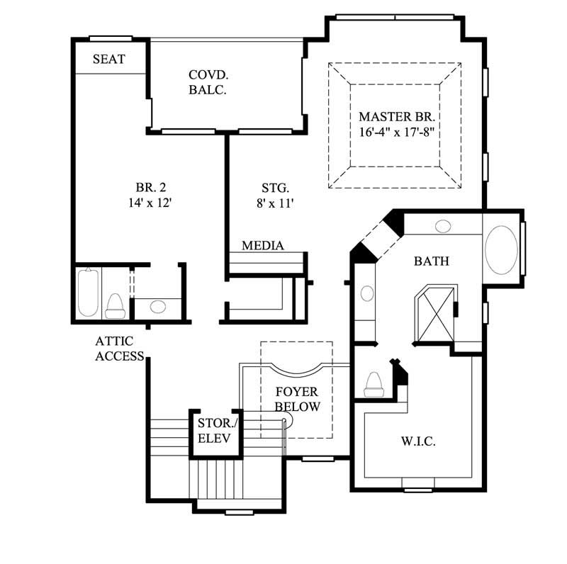 FLOOR PLAN FIRST STORY