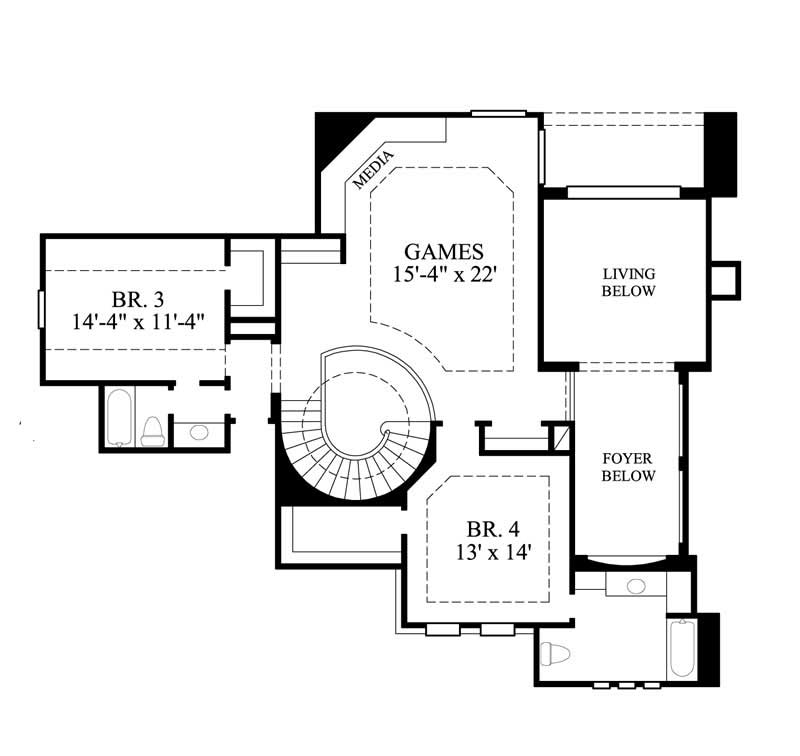 FLOOR PLAN SECOND STORY