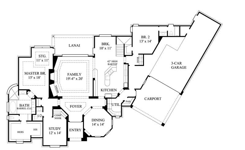 FLOOR PLAN FIRST STORY