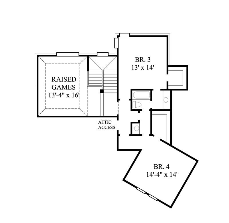 FLOOR PLAN SECOND STORY