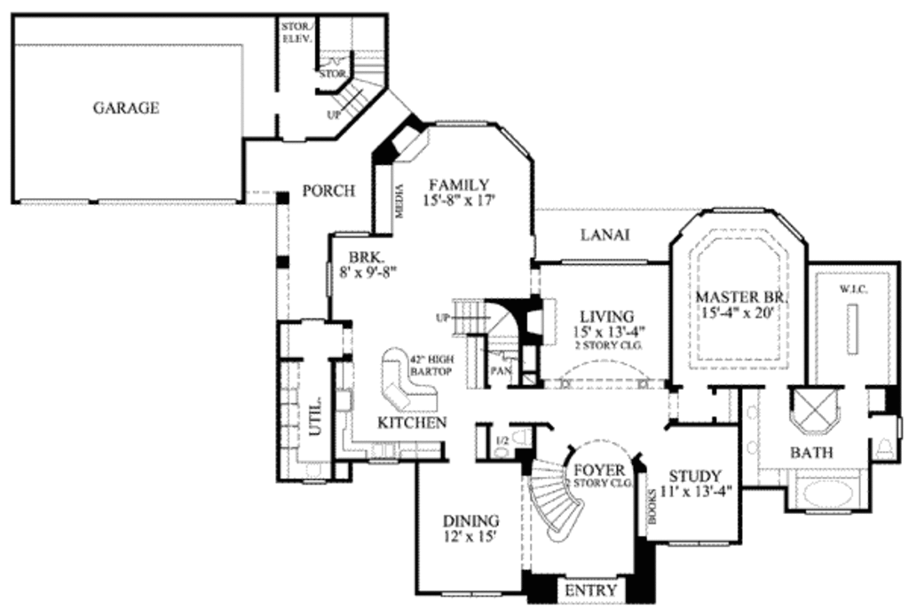 Floor Plan First Story