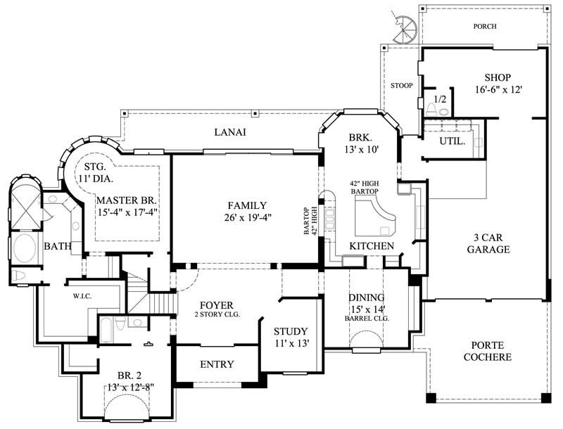 FLOOR PLAN FIRST STORY