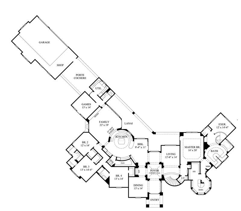 FLOOR PLAN FIRST STORY