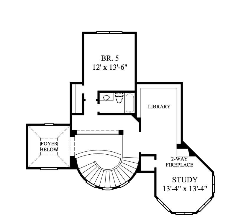 FLOOR PLAN SECOND STORY