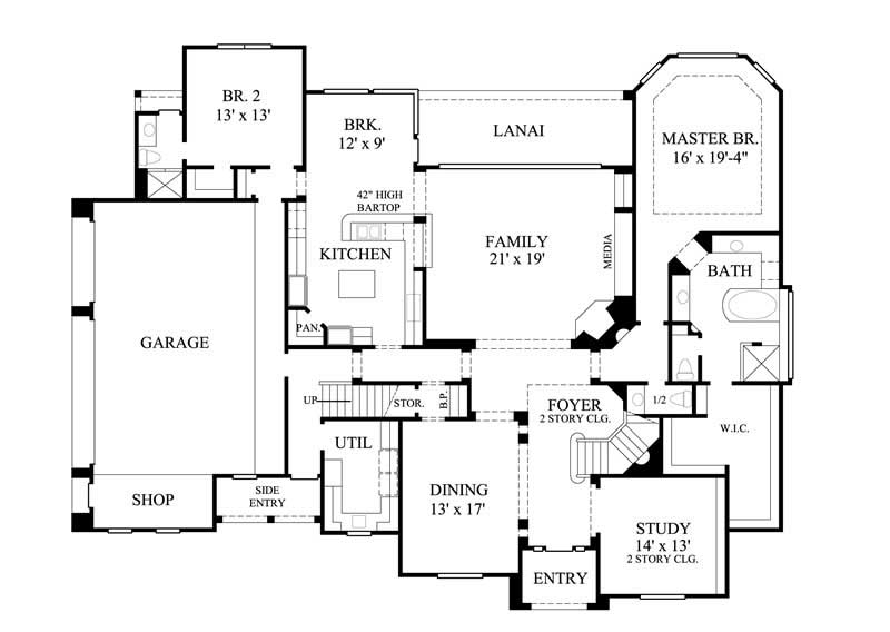 FLOOR PLAN FIRST STORY