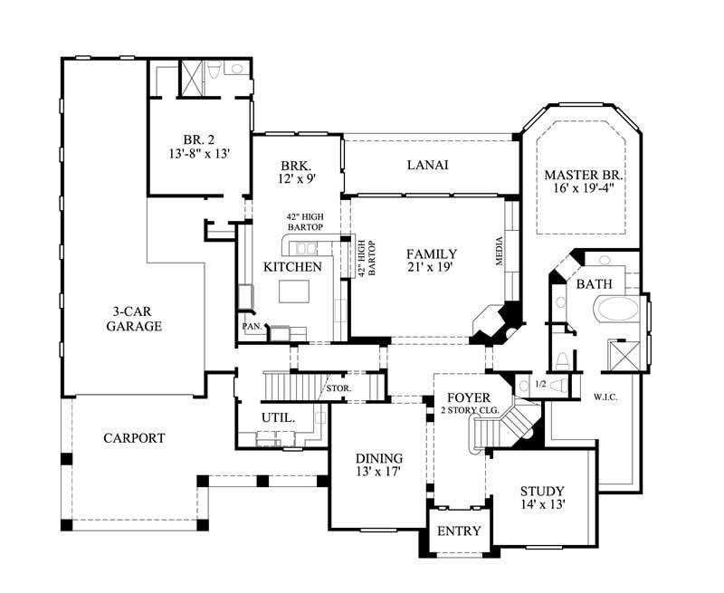 FLOOR PLAN FIRST STORY