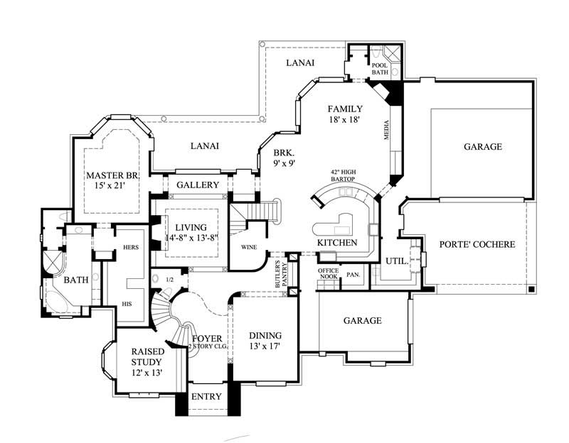 FLOOR PLAN FIRST STORY