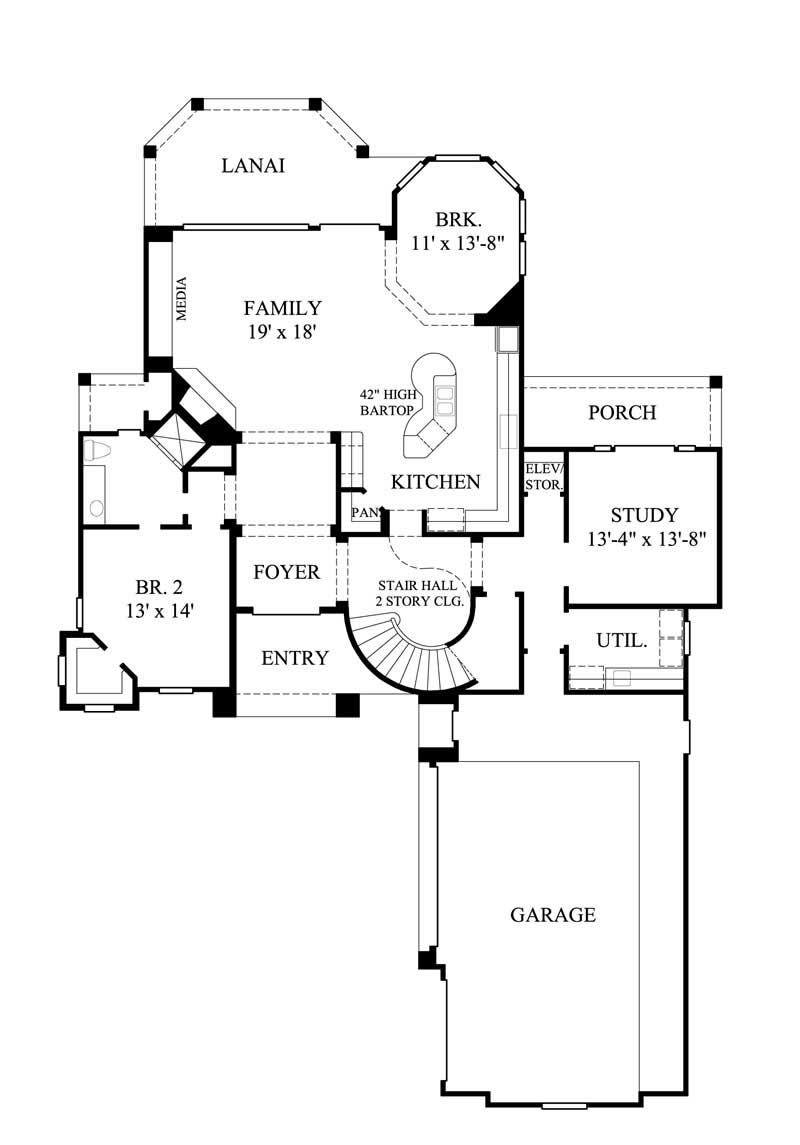 FLOOR PLAN FIRST STORY