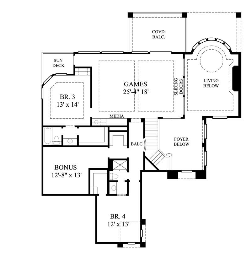 FLOOR PLAN SECOND STORY