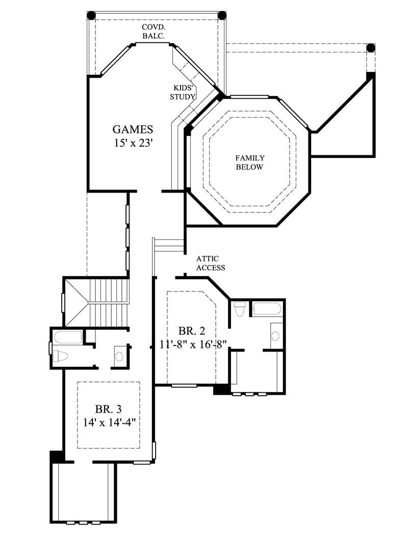 FLOOR PLAN SECOND STORY