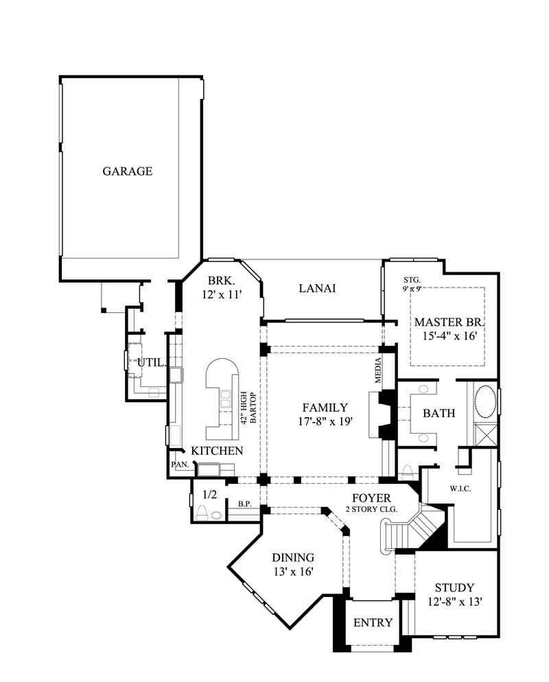 FLOOR PLAN FIRST STORY