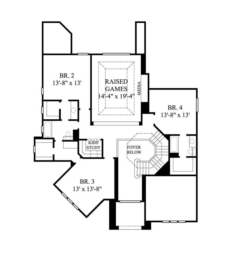 FLOOR PLAN SECOND STORY