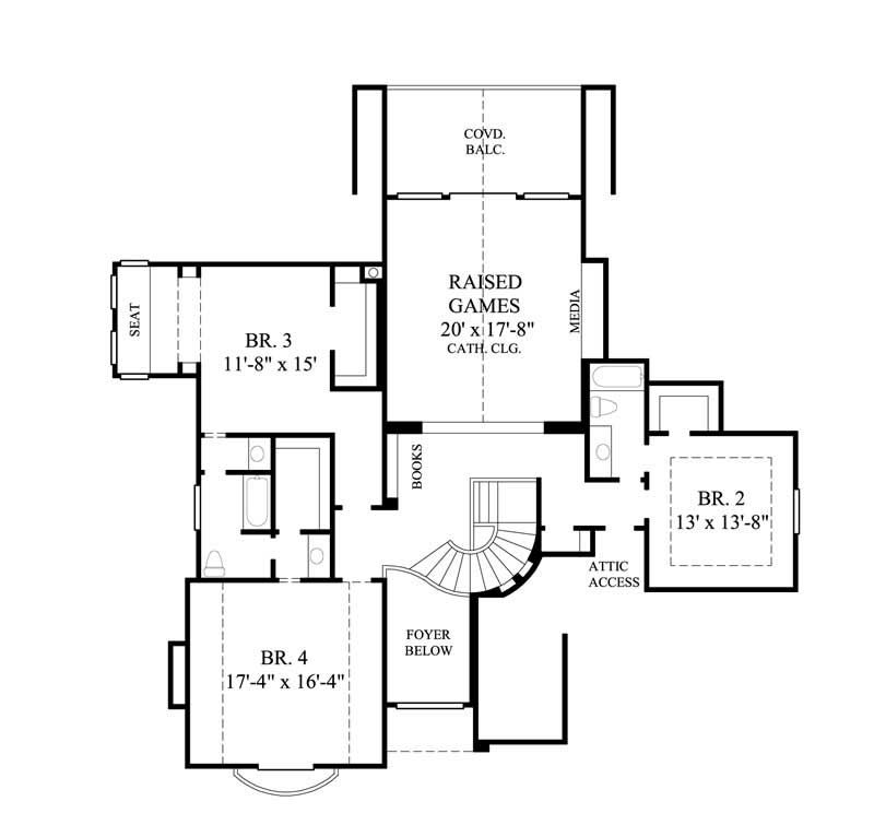 FLOOR PLAN SECOND STORY