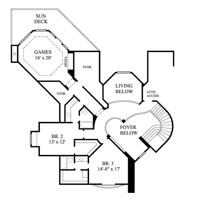 FLOOR PLAN SECOND STORY