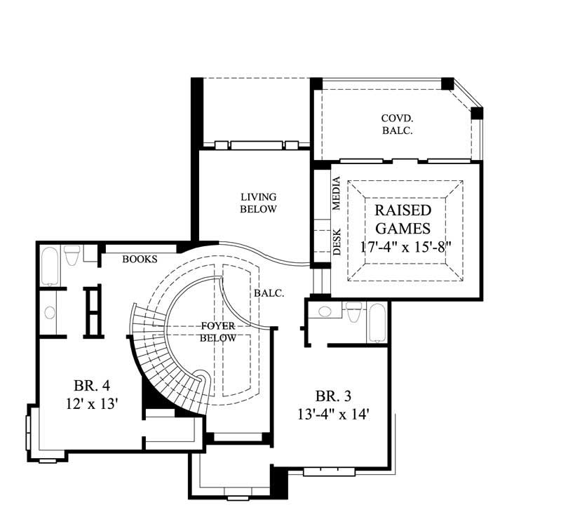 FLOOR PLAN SECOND STORY