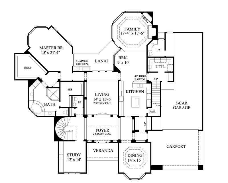 FLOOR PLAN FIRST STORY