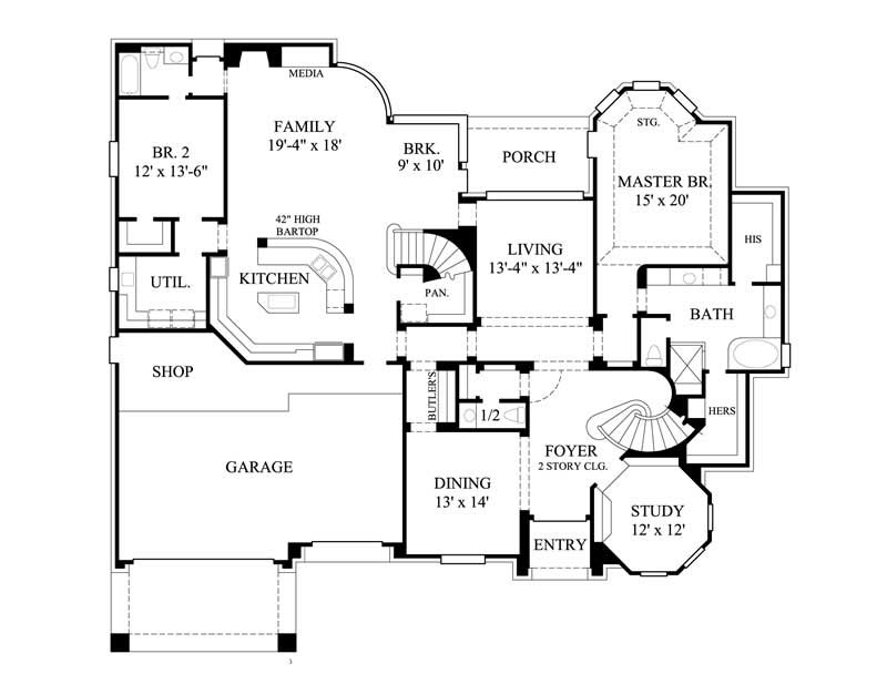 FLOOR PLAN FIRST STORY