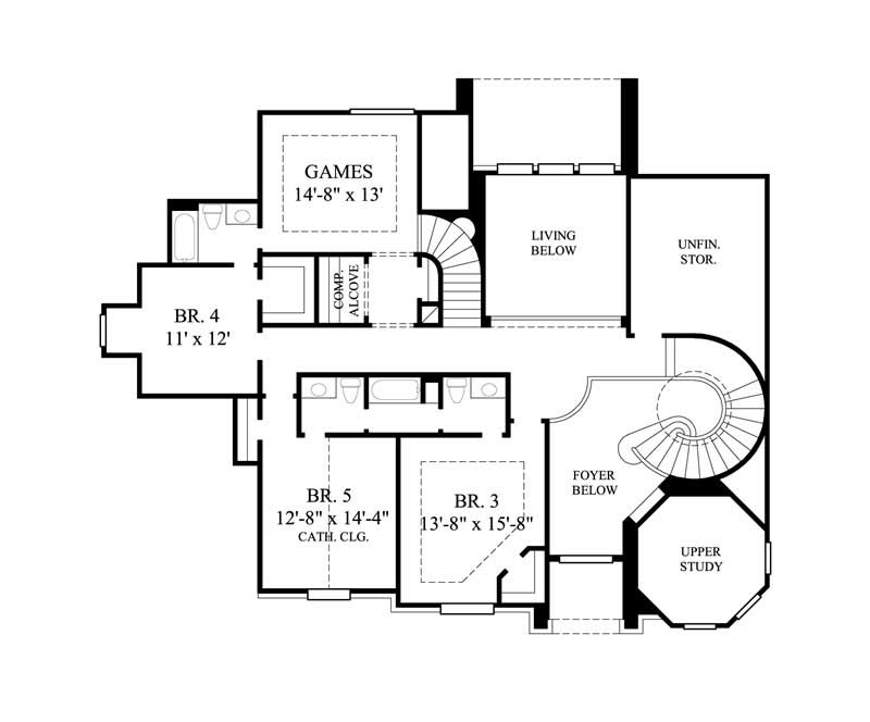 FLOOR PLAN SECOND STORY