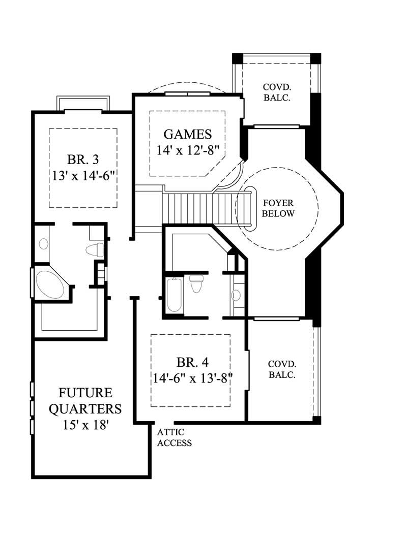 FLOOR PLAN SECOND STORY