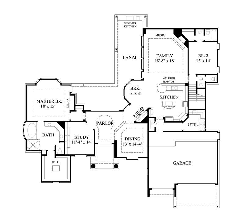 FLOOR PLAN FIRST STORY