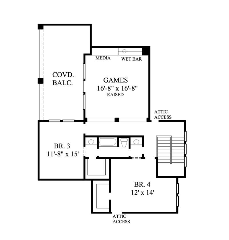 FLOOR PLAN SECOND STORY